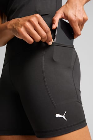 CLOUDSPUN High-Waist 5" Tight Shorts Women, PUMA Black-PUMA White, extralarge-GBR